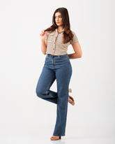 Lily Stripped Crop Top